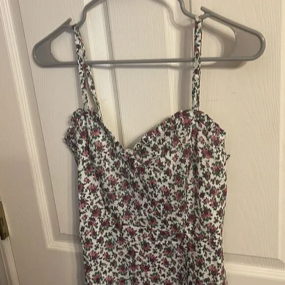 Betsey Johnson lulu midi Floral Dress XSmall NWT - Picture 1 of 11